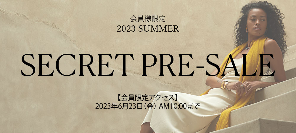 会員様限定】2023 SUMMER SECRET PRE-SALE | CHAN LUU/チャンルー公式通販